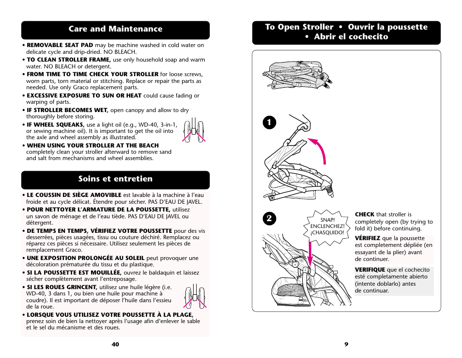 Graco ISPA001AE User Manual | Page 9 / 48