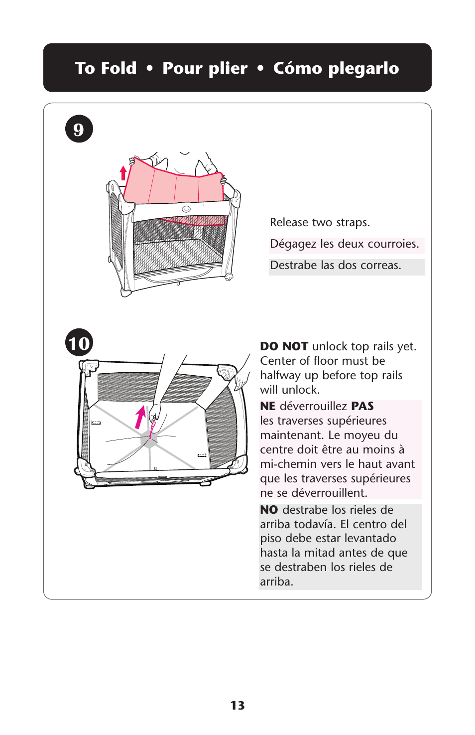 Graco Travel Lite PD114224B User Manual | Page 13 / 32