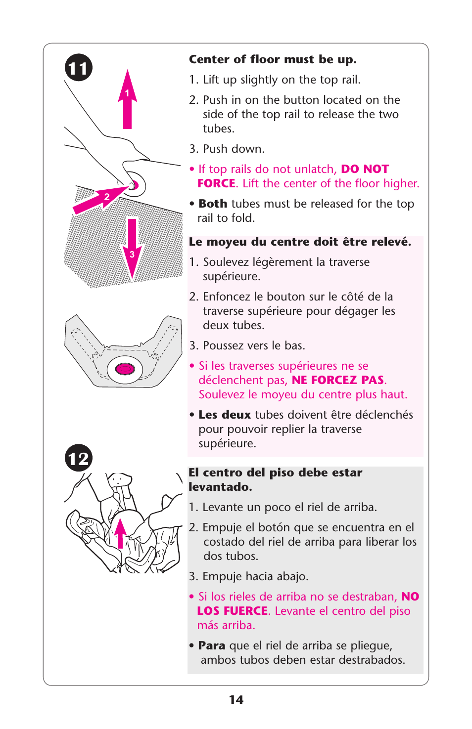 Graco Travel Lite PD114224B User Manual | Page 14 / 32