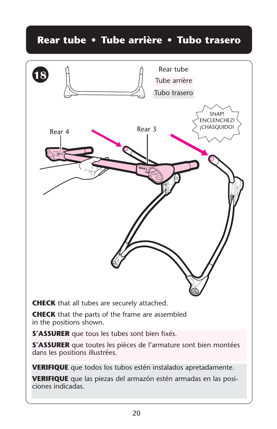 2ear | Graco Swing 'N Bounce 1764336 User Manual | Page 20 / 52