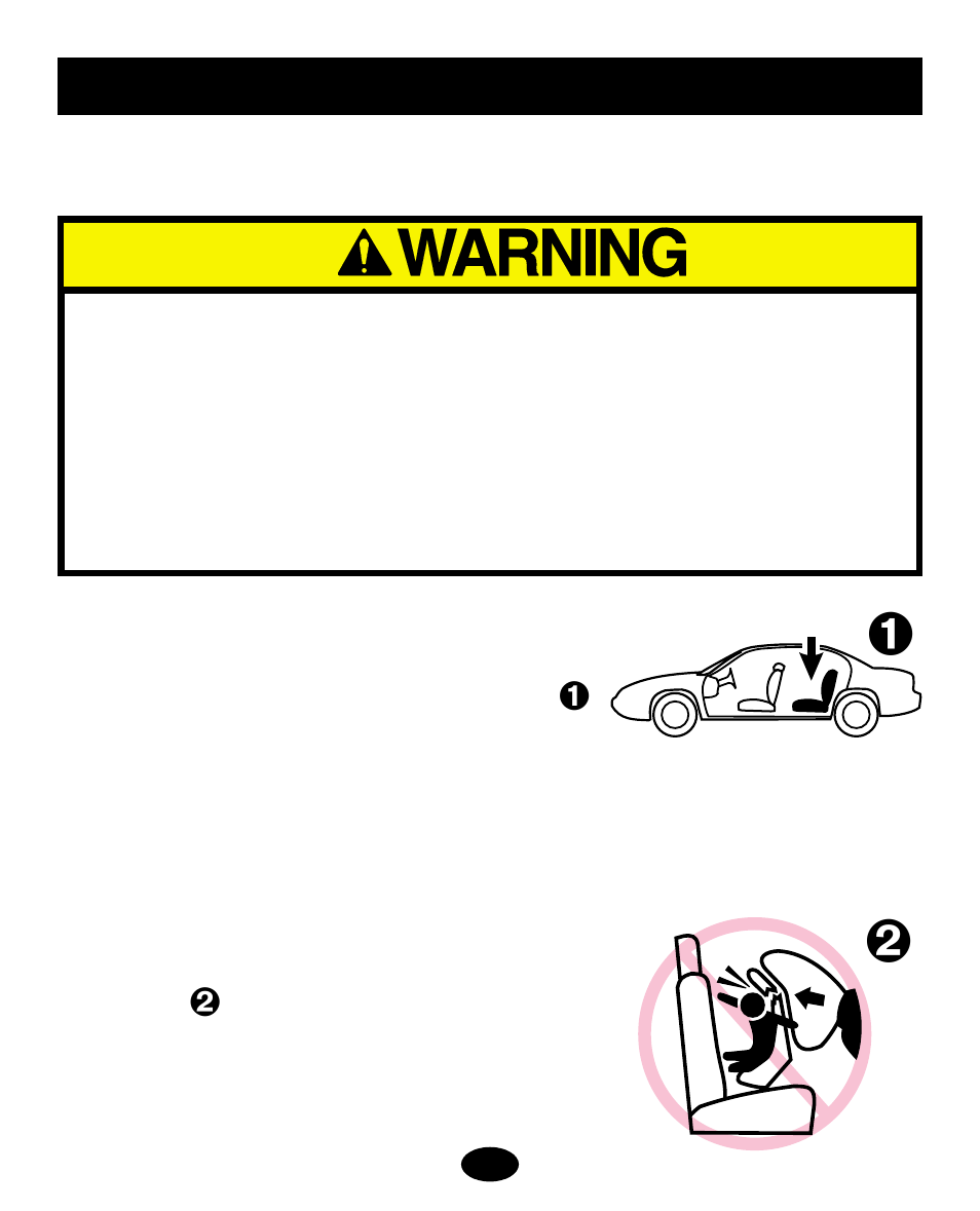 0 infant restraint location | Graco 7444 User Manual | Page 53 / 124