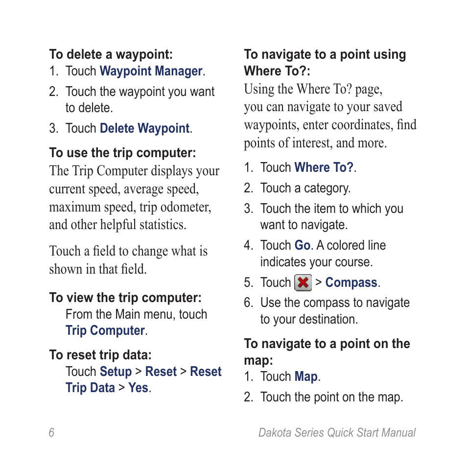 Graco DAKOTA 10 User Manual | Page 6 / 8