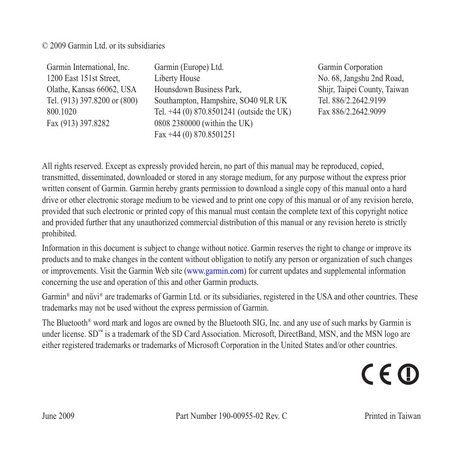 Garmin nuvi 785 User Manual | Page 2 / 12