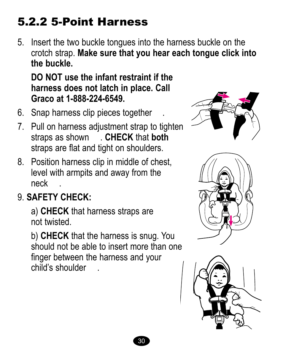 Graco Baby Carrier User Manual | Page 30 / 82