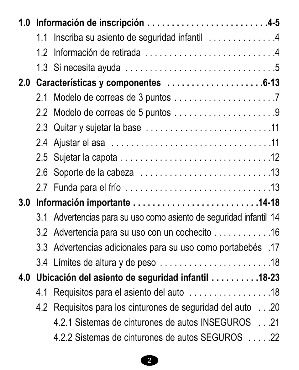 Graco Baby Carrier User Manual | Page 43 / 82