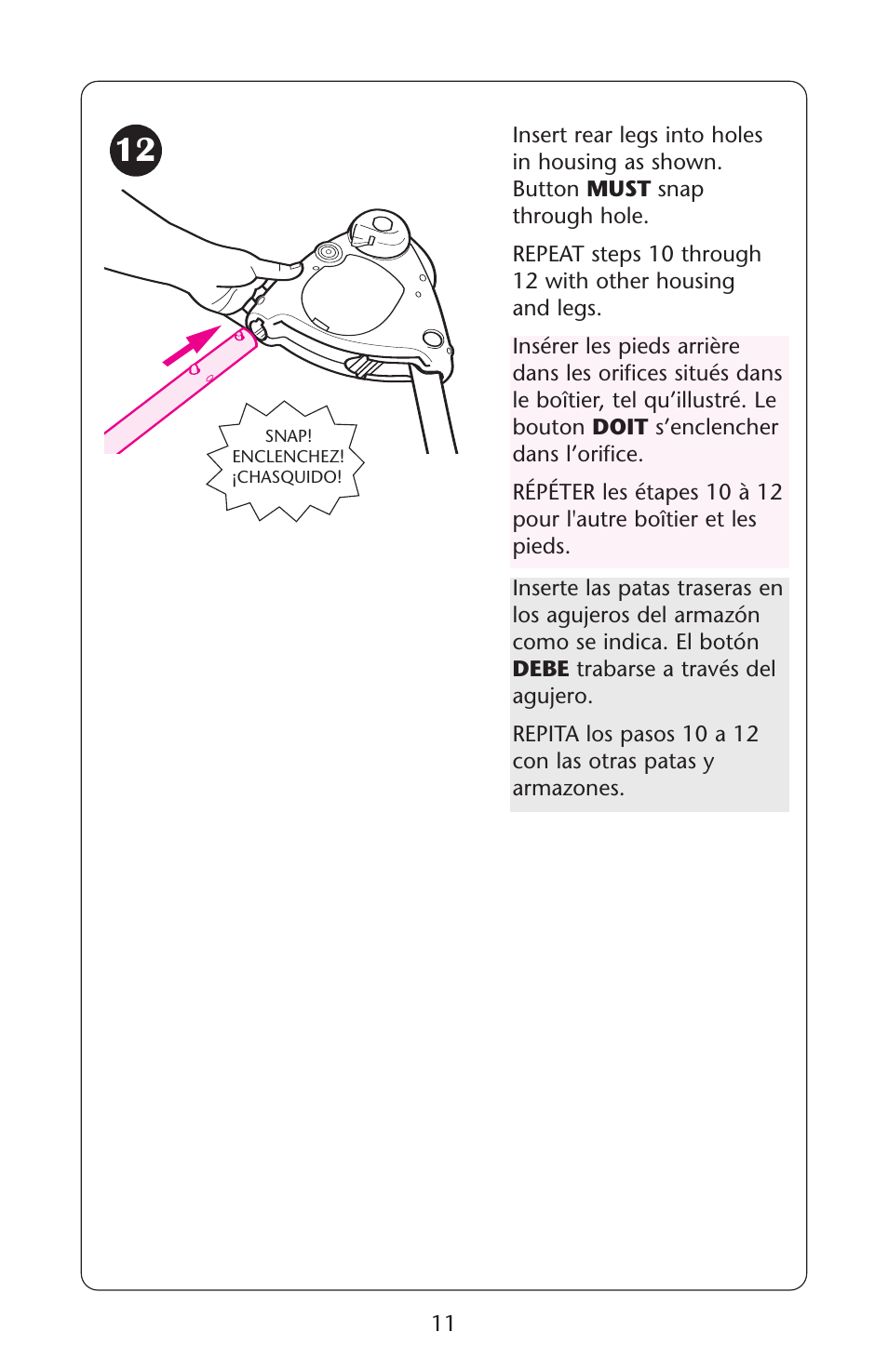 Graco ISPS041AA User Manual | Page 11 / 40