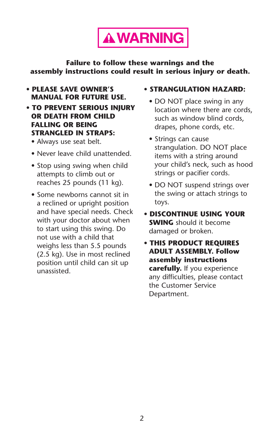 Graco ISPS041AA User Manual | Page 2 / 40
