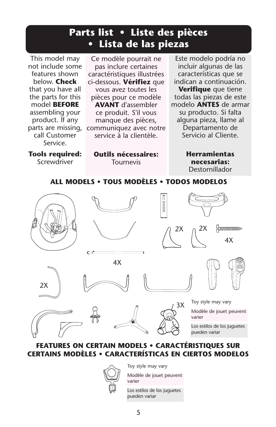 Graco ISPS041AA User Manual | Page 5 / 40