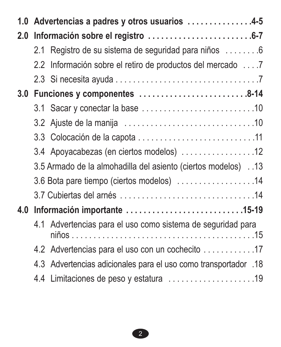 Graco 32 User Manual | Page 62 / 100