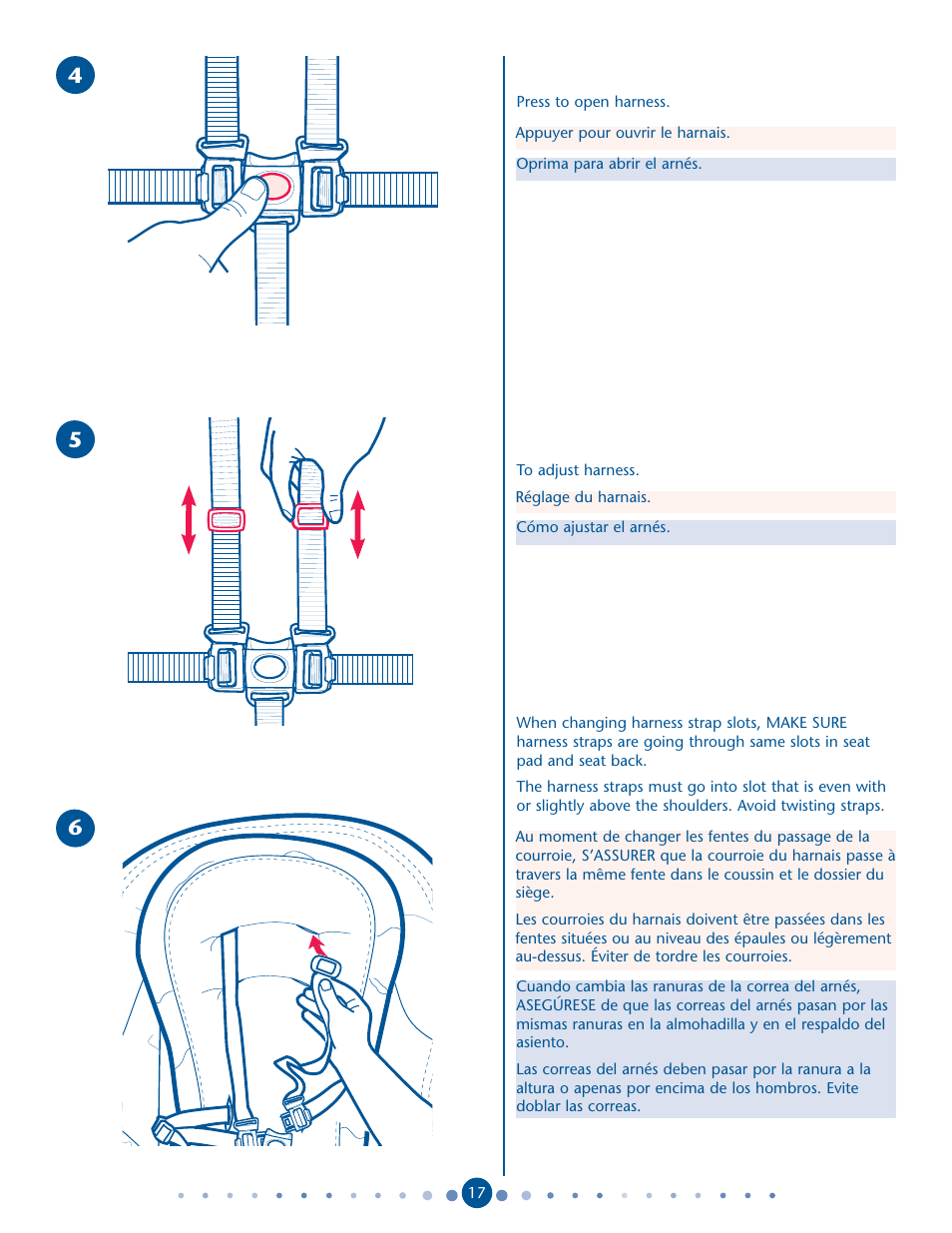 Graco DuoDiner 1762131 User Manual | Page 17 / 24