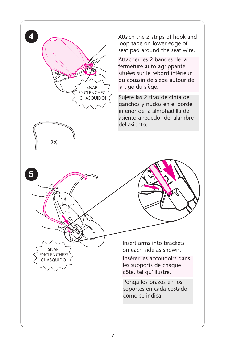 Graco Baby Einstein ISPS037AB 11/05 User Manual | Page 7 / 44