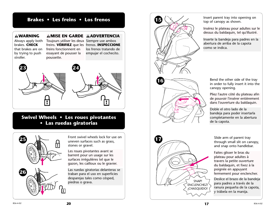 Graco 7934 User Manual | Page 20 / 36