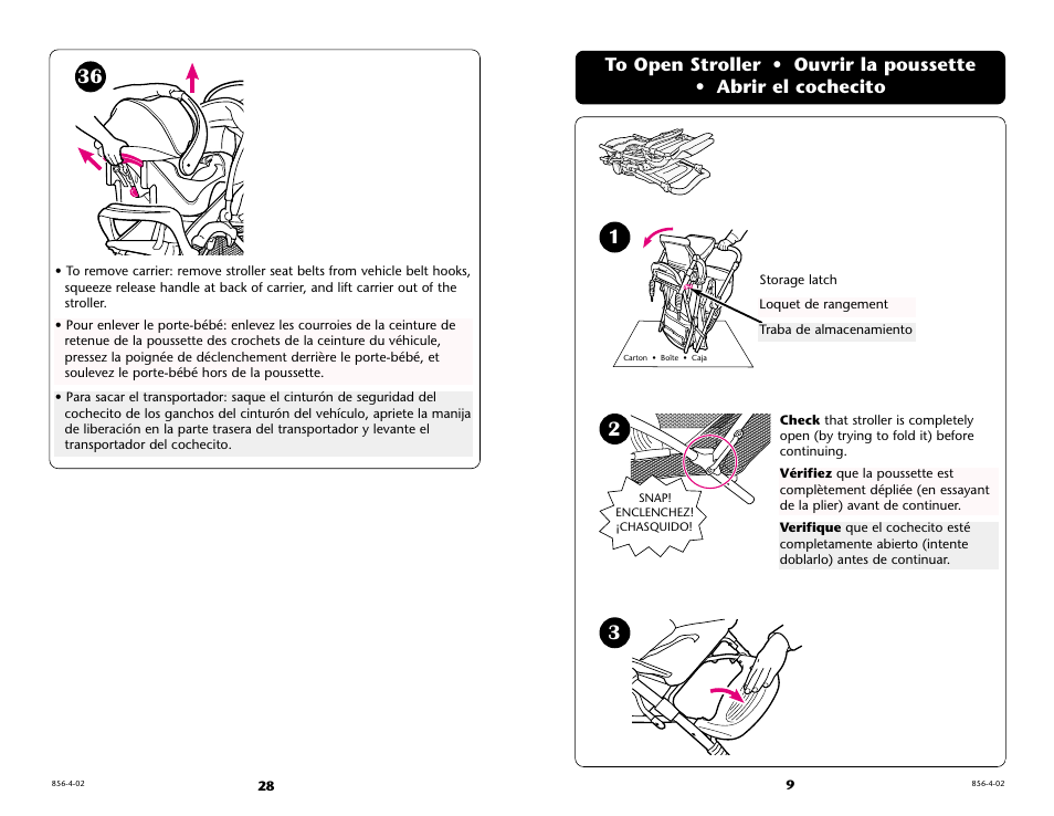 Graco 7934 User Manual | Page 28 / 36