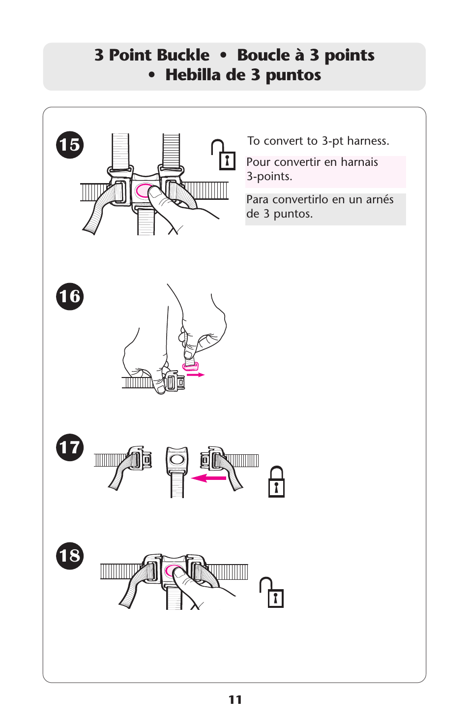 Graco CONTEMPO ISPH015AC User Manual | Page 11 / 24