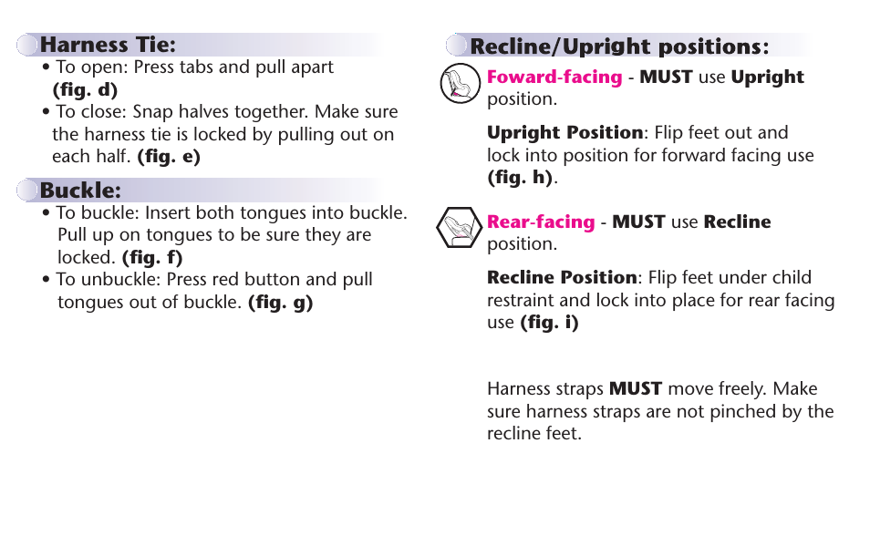 Graco MY RIDE 65 User Manual | Page 30 / 104