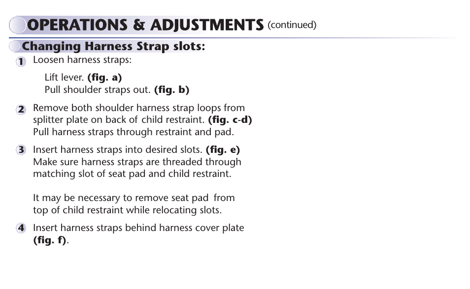 Graco MY RIDE 65 User Manual | Page 32 / 104