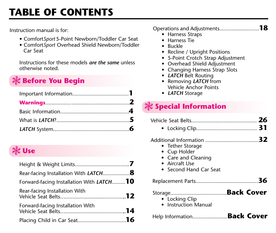 Graco ISPC001BA User Manual | Page 2 / 80