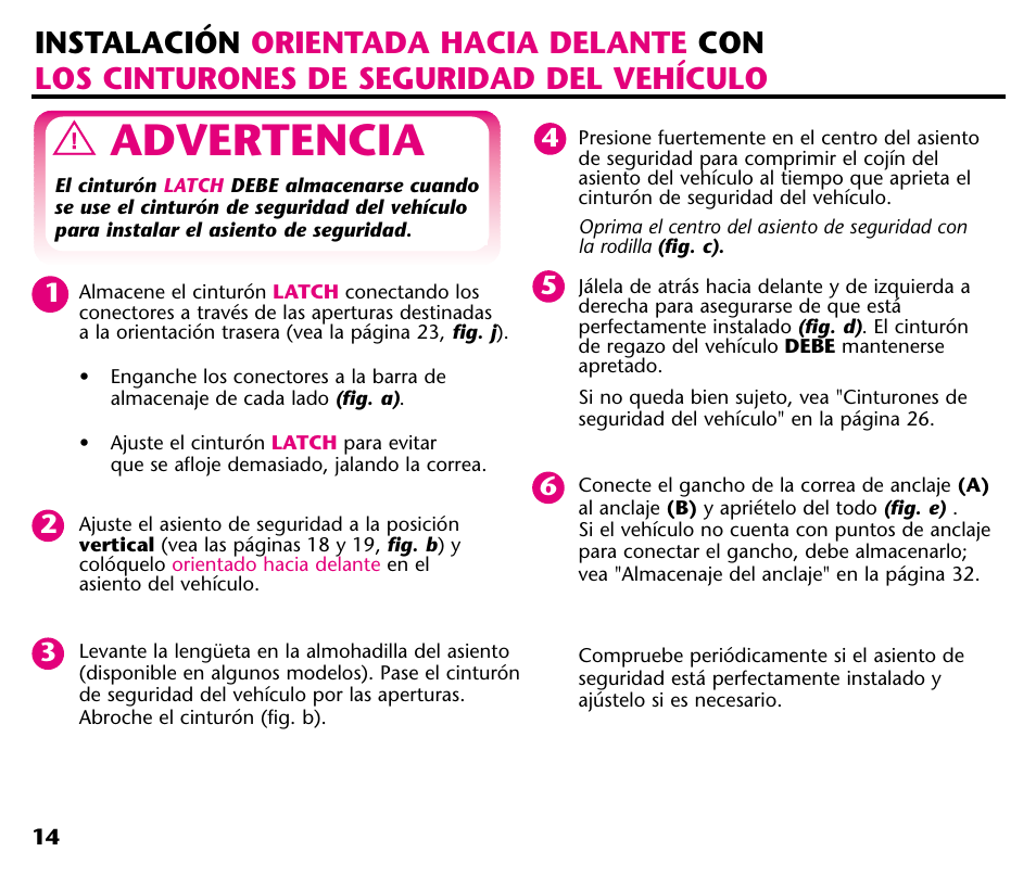 Advertencia | Graco ISPC001BA User Manual | Page 56 / 80