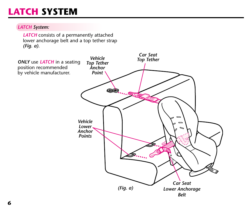 Latch system | Graco ISPC001BA User Manual | Page 8 / 80