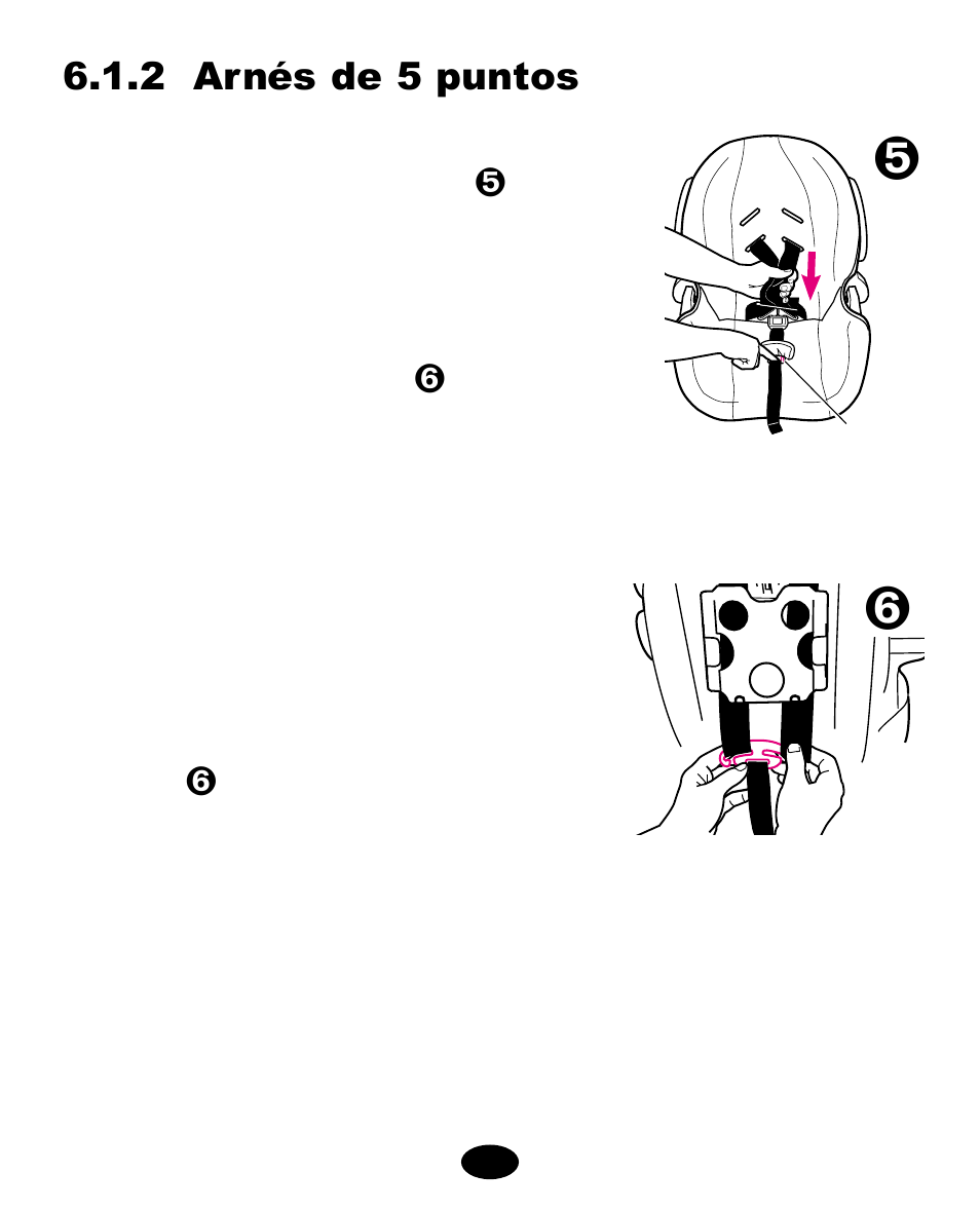 2 arnés de 5 puntos | Graco ISPC089BA User Manual | Page 73 / 90