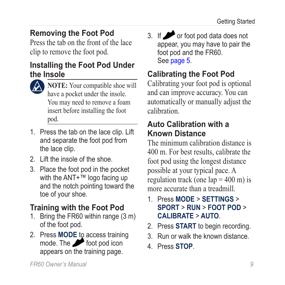 Graco FR60 User Manual | Page 15 / 48
