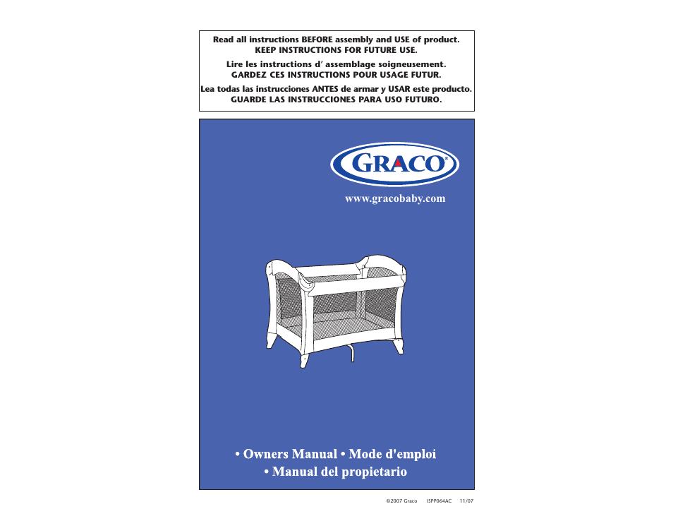 Graco ISPP064AC User Manual | 44 pages