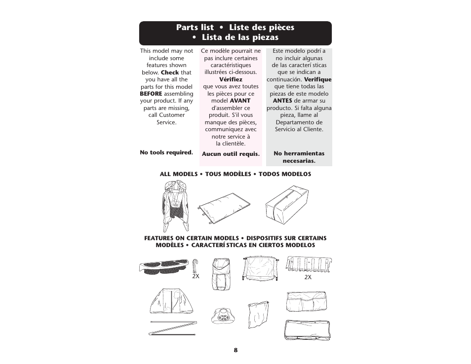 Graco ISPP064AC User Manual | Page 8 / 44