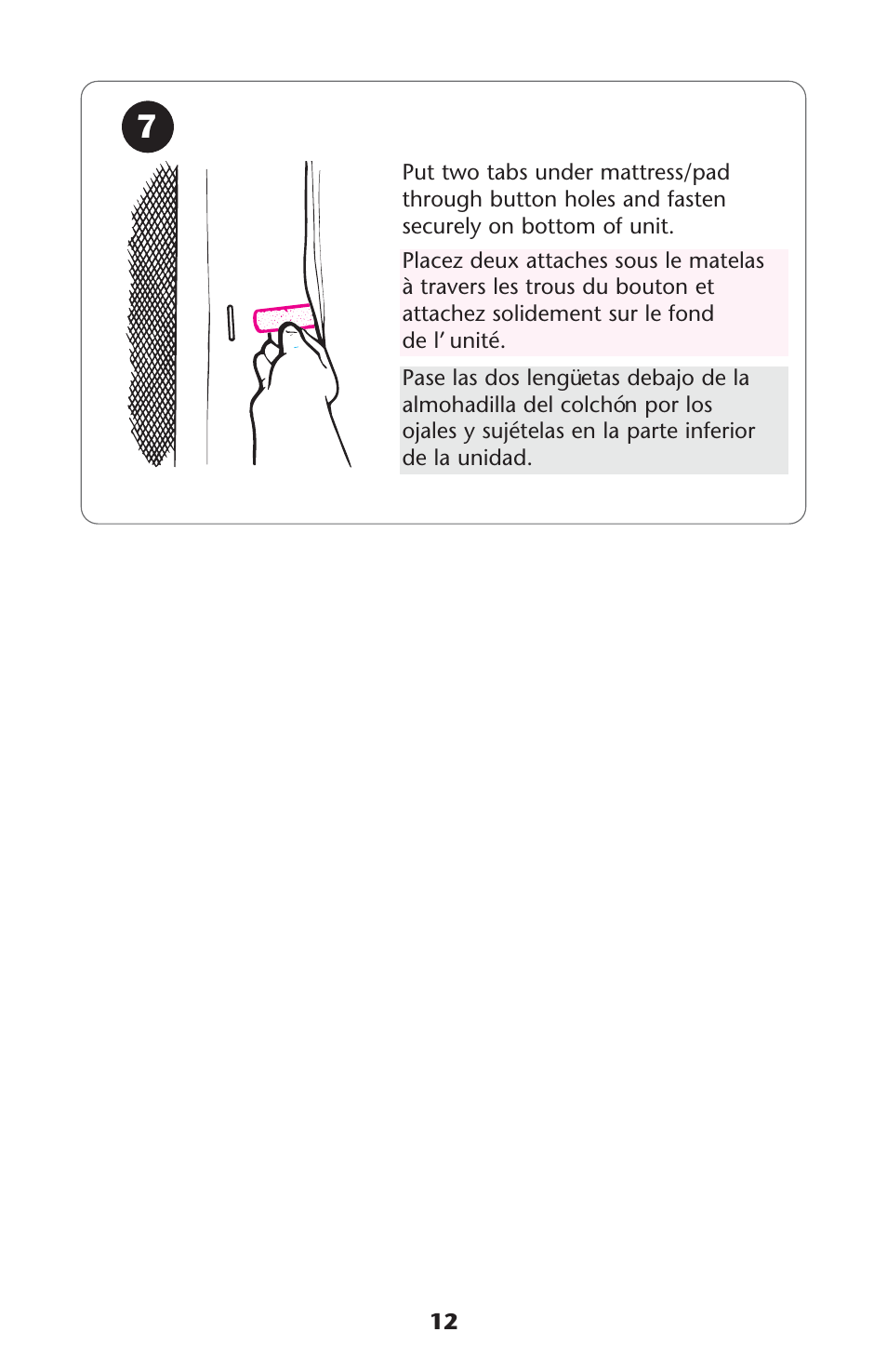 Graco Pack 'n Play ISPP067AC User Manual | Page 12 / 24