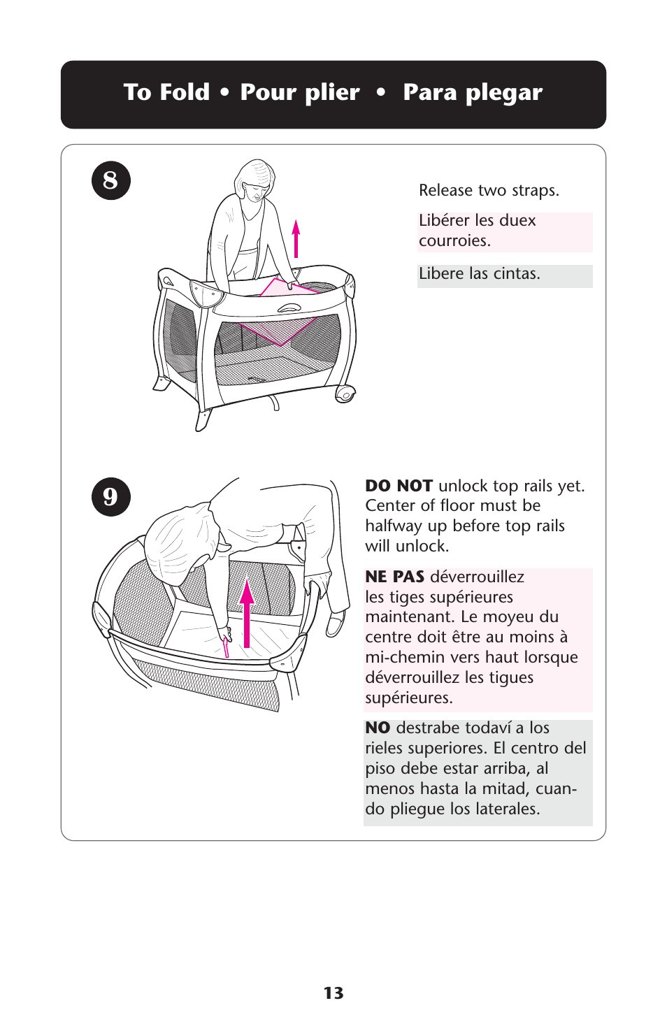 Graco Pack 'n Play ISPP067AC User Manual | Page 13 / 24