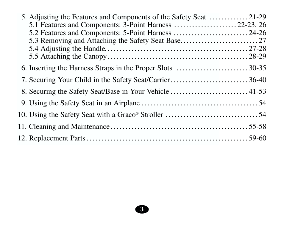 Graco 13785-7-00 User Manual | Page 7 / 66