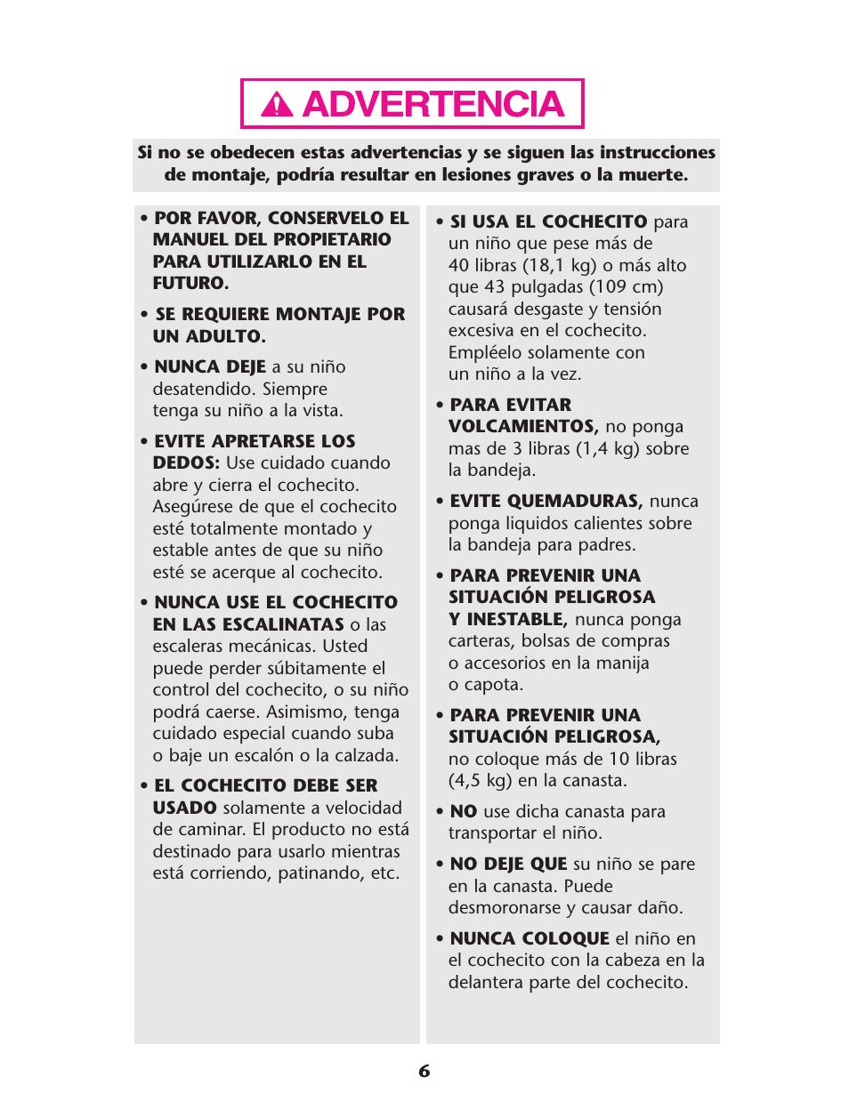 Graco 1757978 User Manual | Page 6 / 112