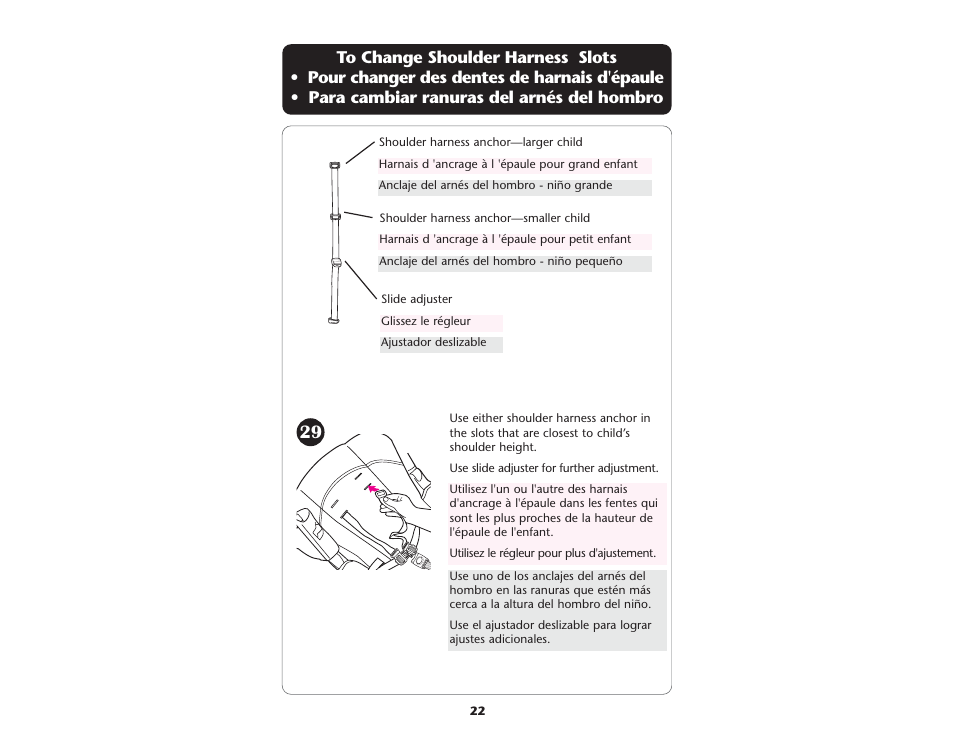 Graco PD108602A User Manual | Page 22 / 132