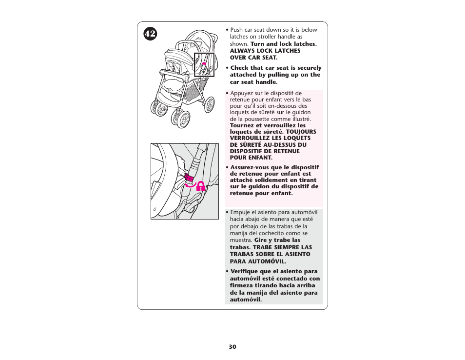 Graco PD108602A User Manual | Page 30 / 132