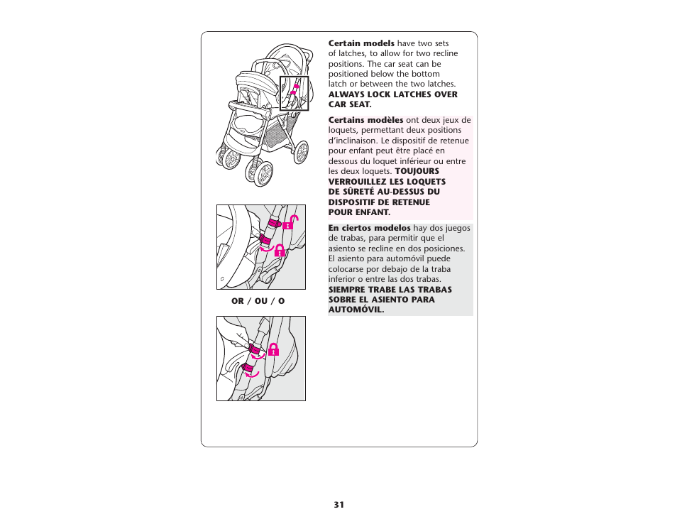 Graco PD108602A User Manual | Page 31 / 132