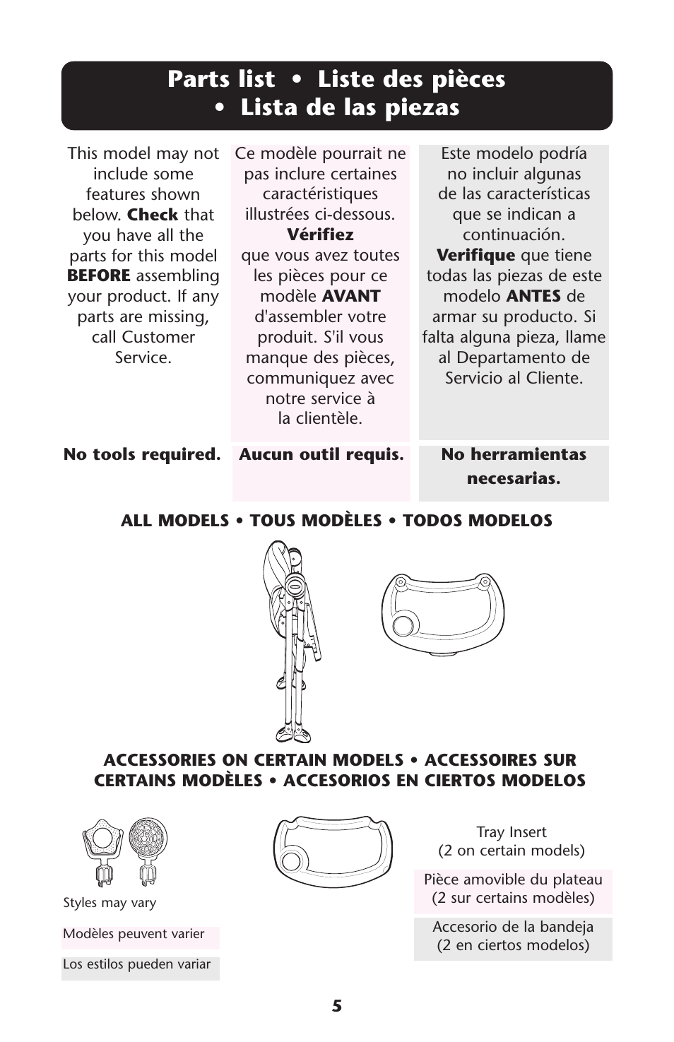 Graco Contempo User Manual | Page 5 / 24