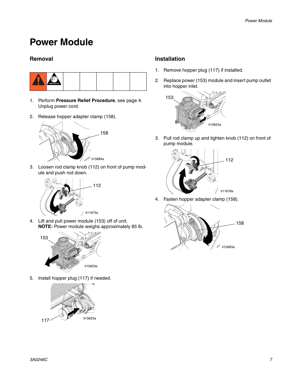 Power module | Graco 258906 User Manual | Page 7 / 40