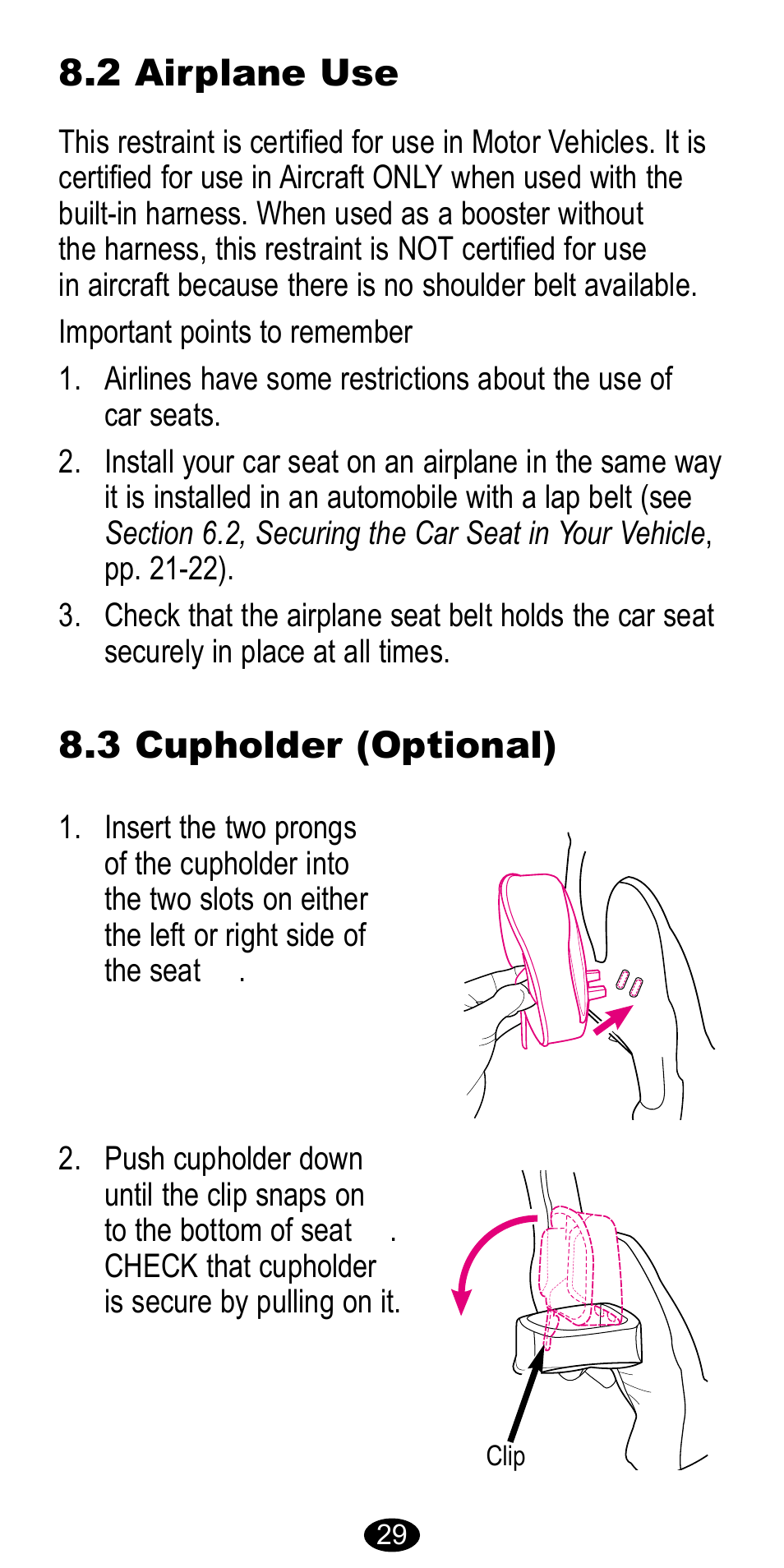 Graco 8483 User Manual | Page 29 / 68