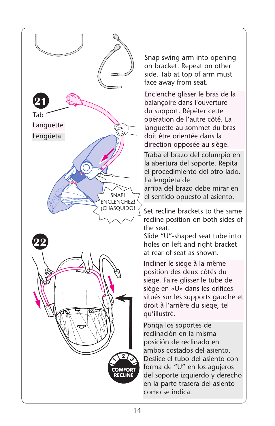 Graco 1C06WYN User Manual | Page 14 / 40