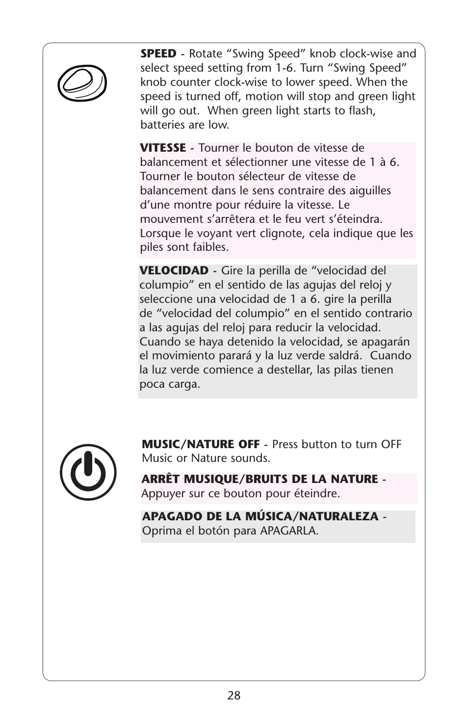 Graco 1C06WYN User Manual | Page 28 / 40