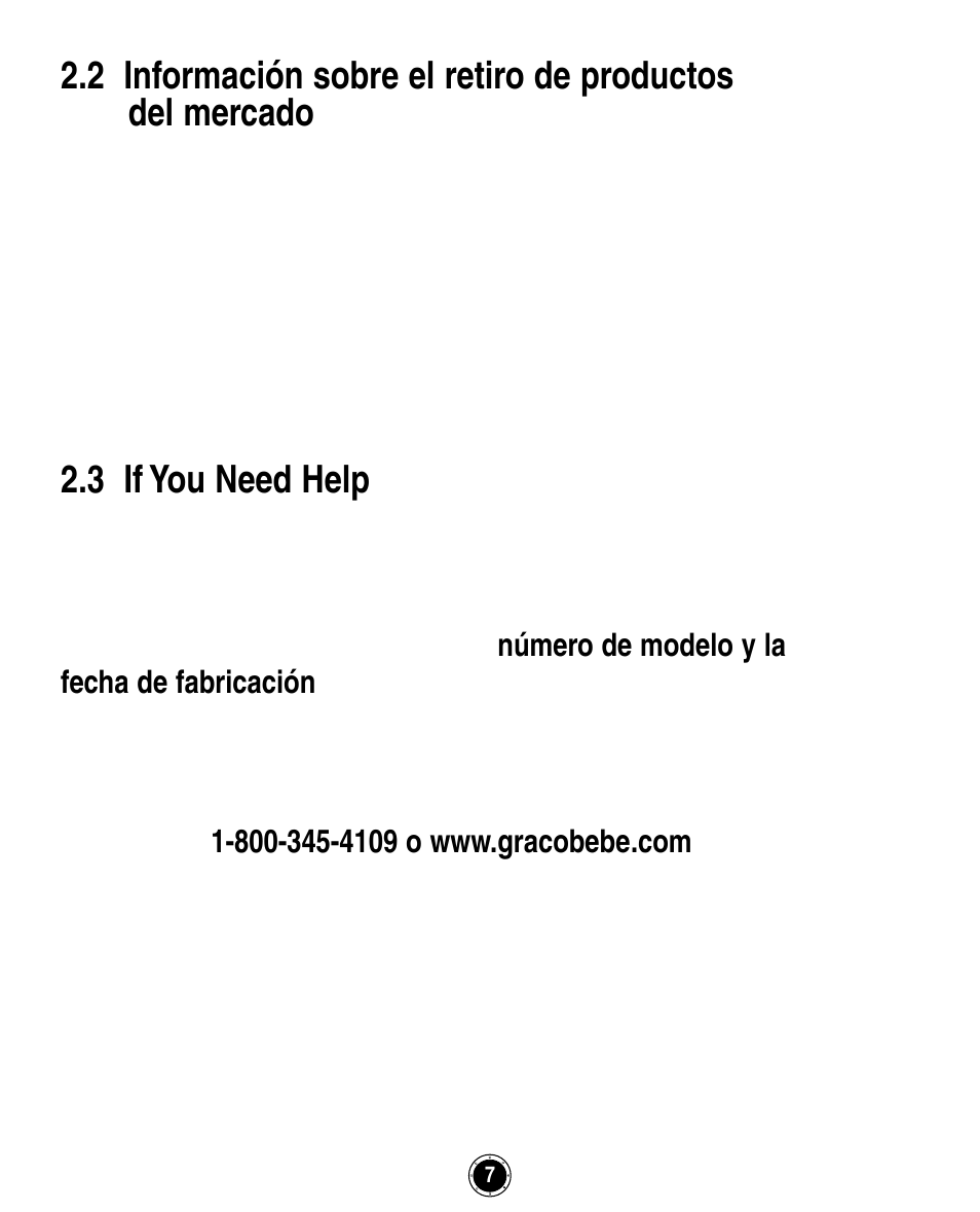 3 if you need help | Graco ISPA162AB User Manual | Page 91 / 128
