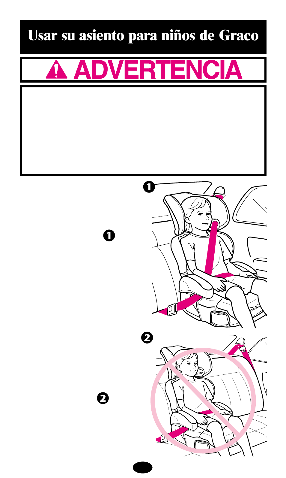 Usar su asiento para niños de graco | Graco deluxe series User Manual | Page 61 / 80