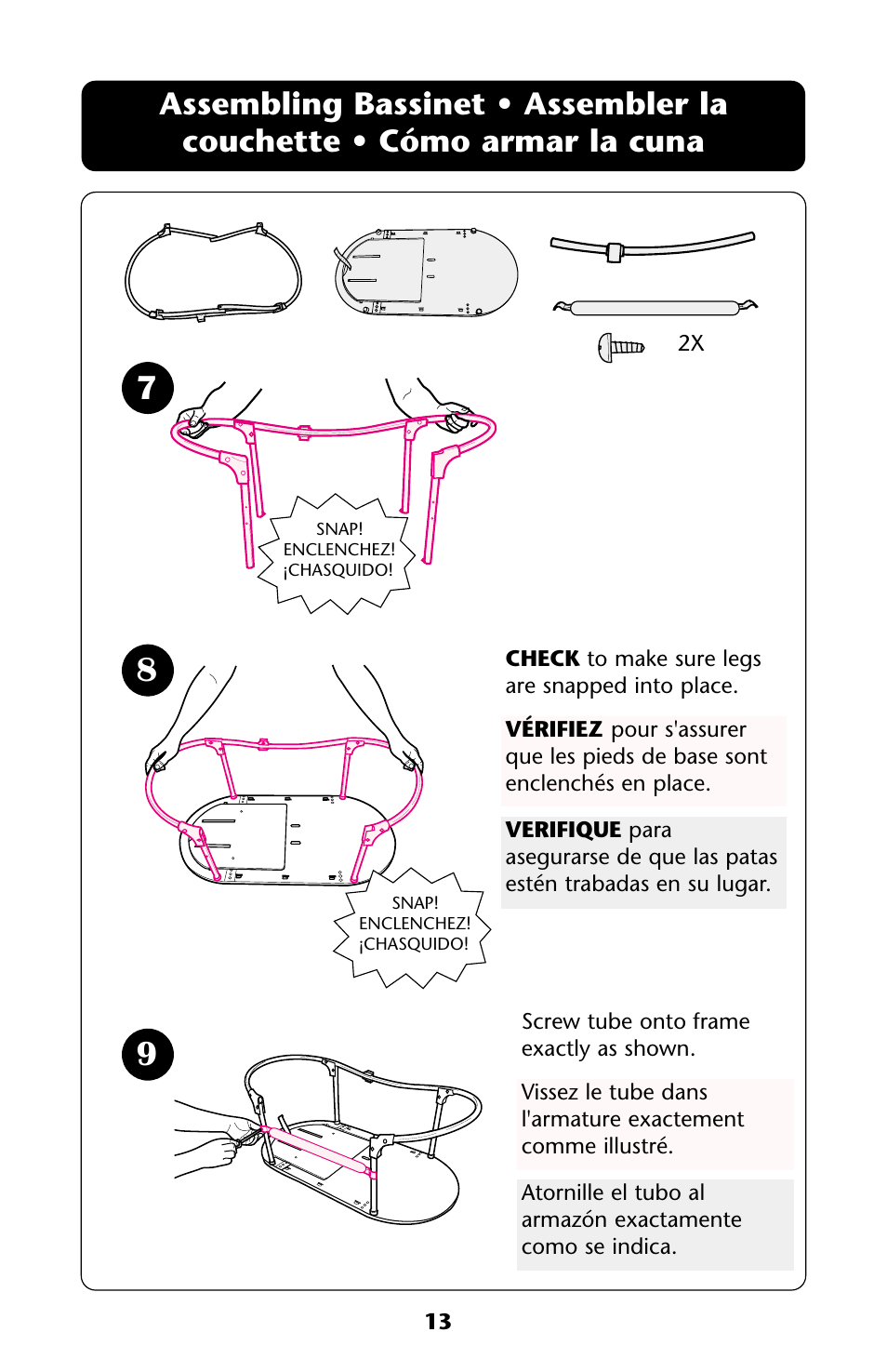 Graco Crib User Manual | Page 13 / 40
