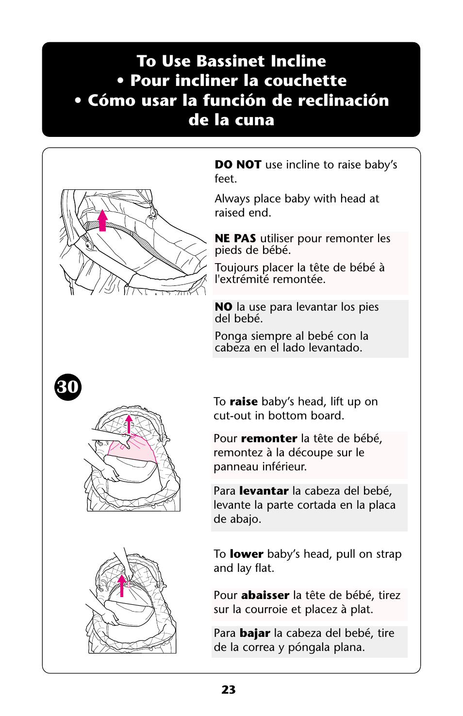 Graco Crib User Manual | Page 23 / 40