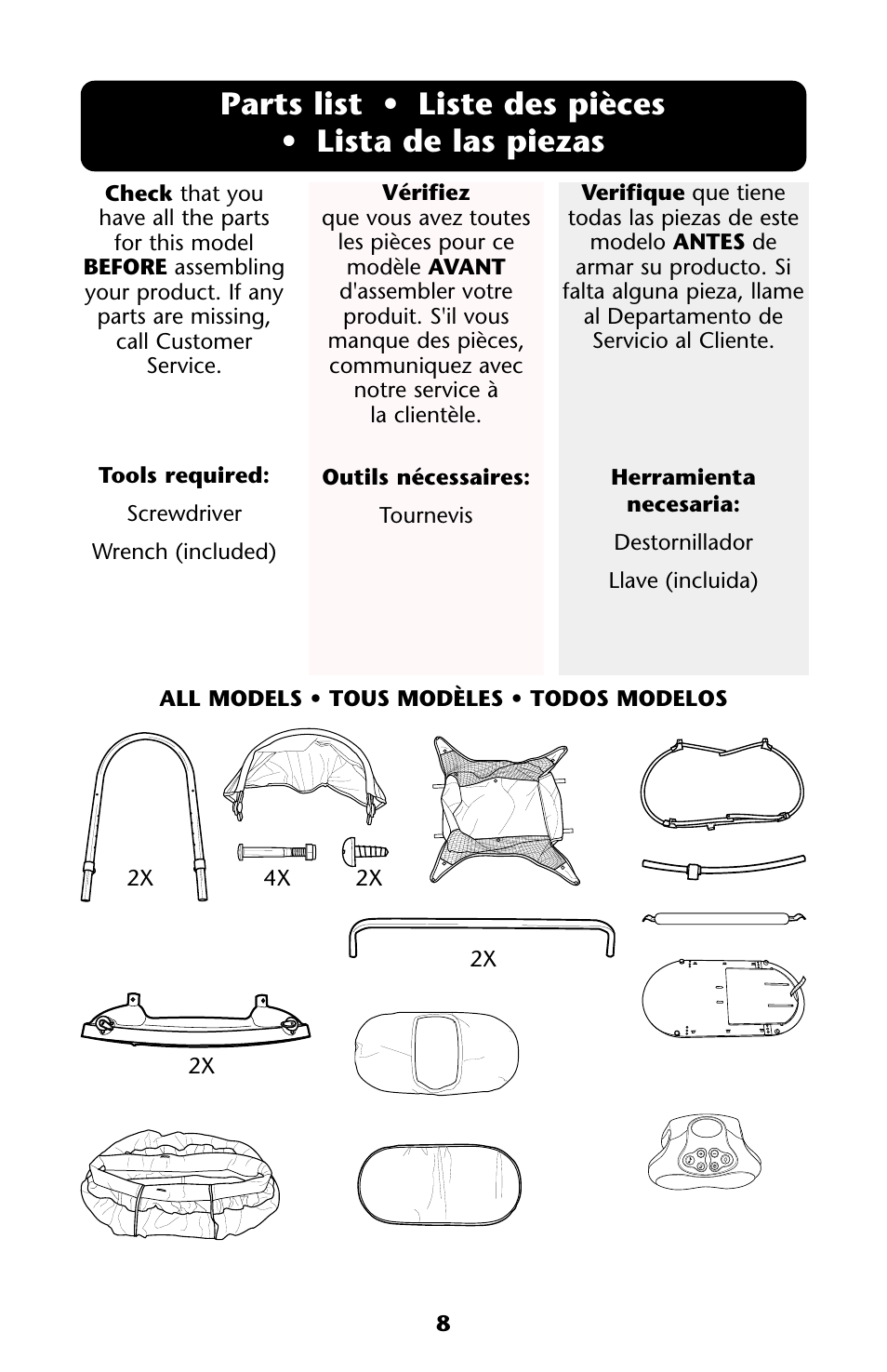 Graco Crib User Manual | Page 8 / 40