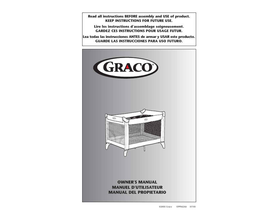 Graco ISPP062AA User Manual | 32 pages