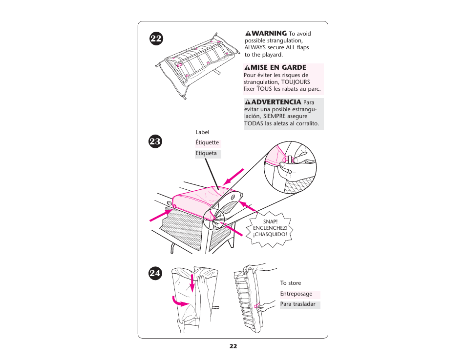 Graco ISPP062AA User Manual | Page 22 / 32
