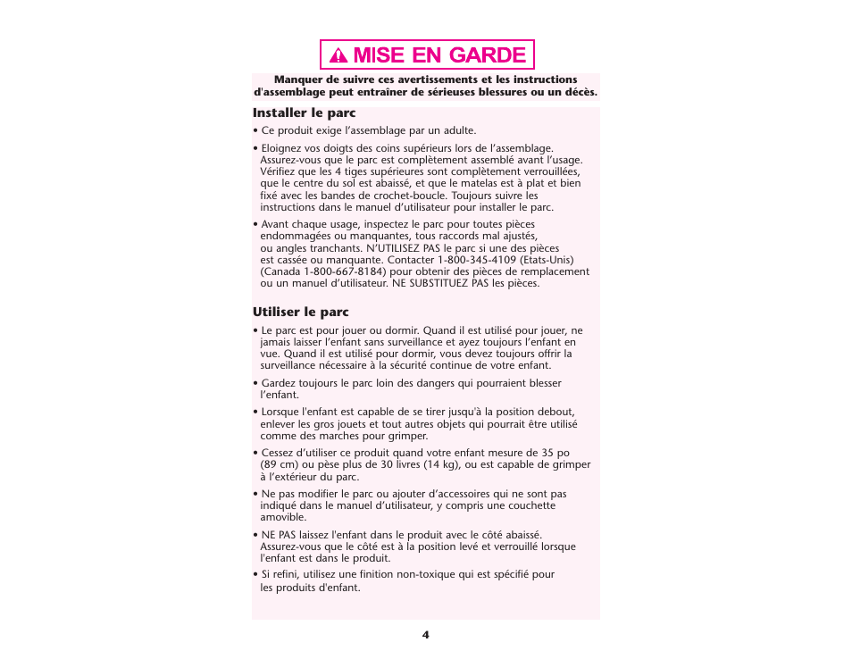 Graco ISPP062AA User Manual | Page 4 / 32
