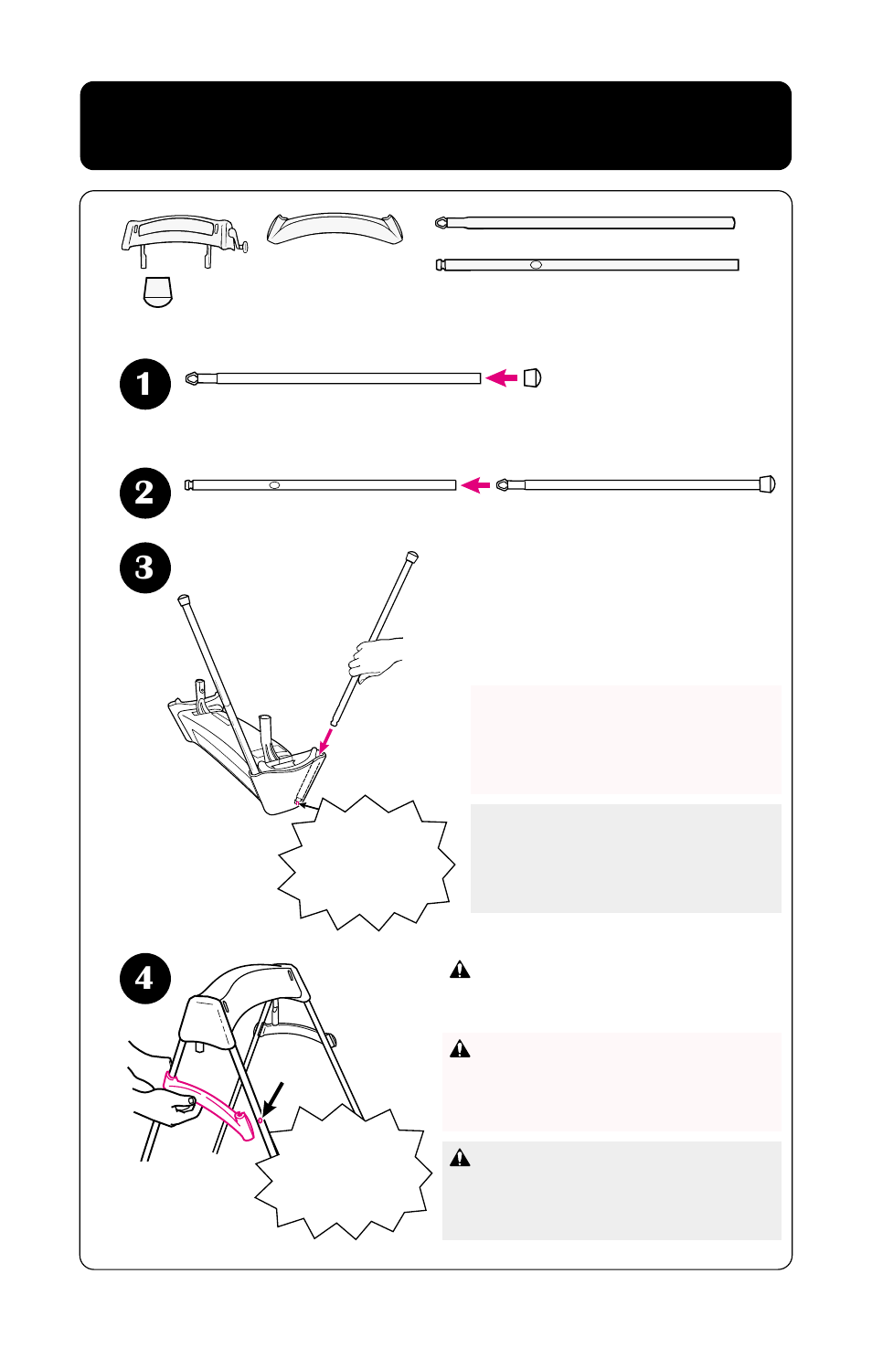 Setup • assembler • installar | Graco Baby Swing User Manual | Page 6 / 20