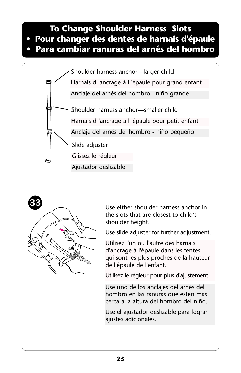 Graco ISPA112AA User Manual | Page 23 / 40
