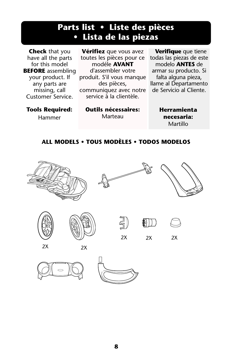 Graco ISPA112AA User Manual | Page 8 / 40